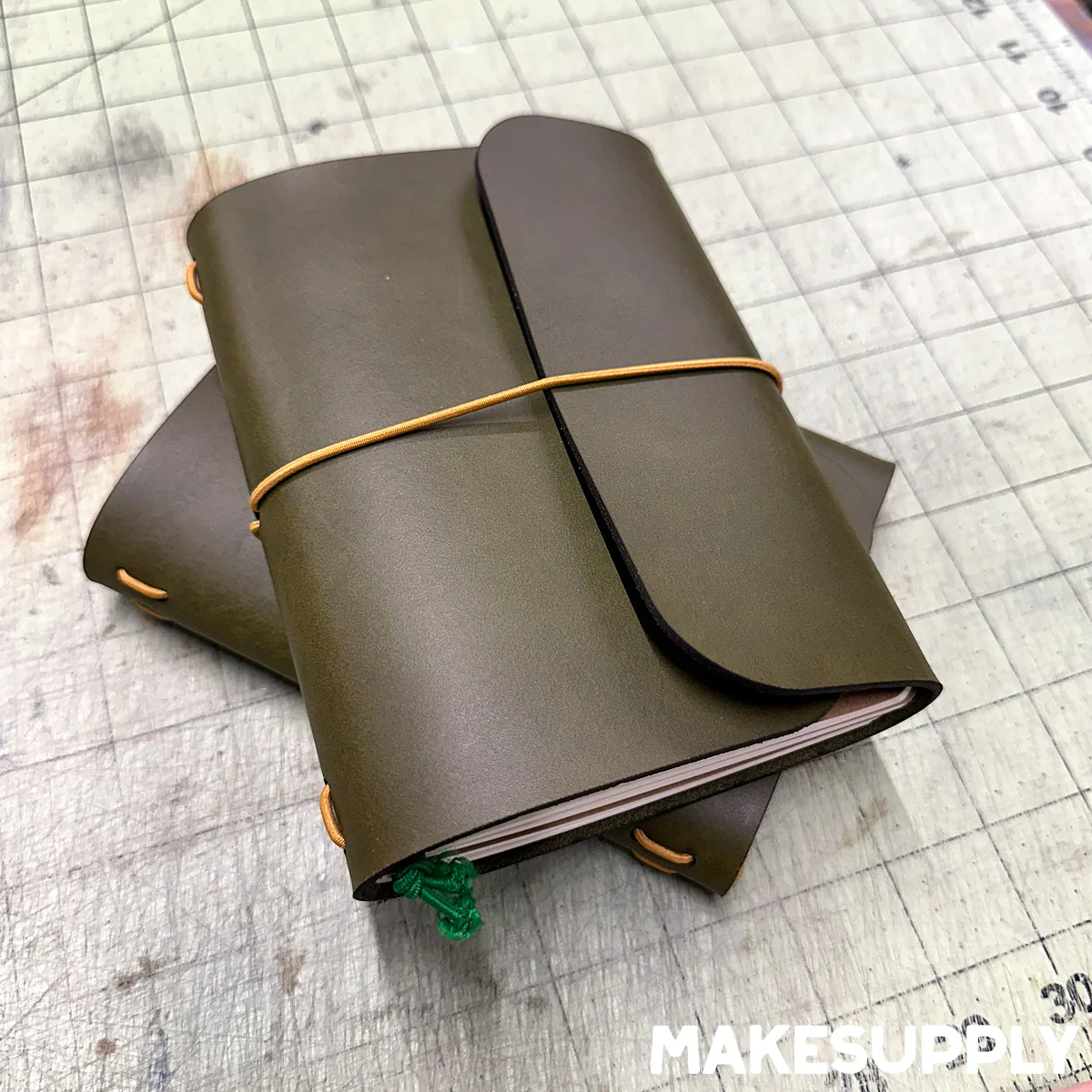A6 Tri-Fold Traveler Notebook Cover Template - Image 5