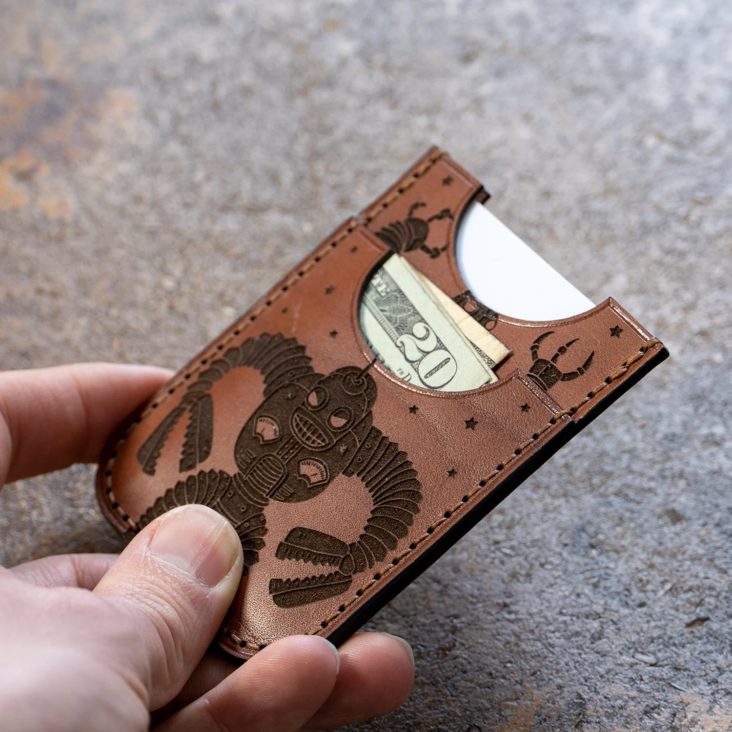Card Wallet 03 Acrylic Template Set - Image 2