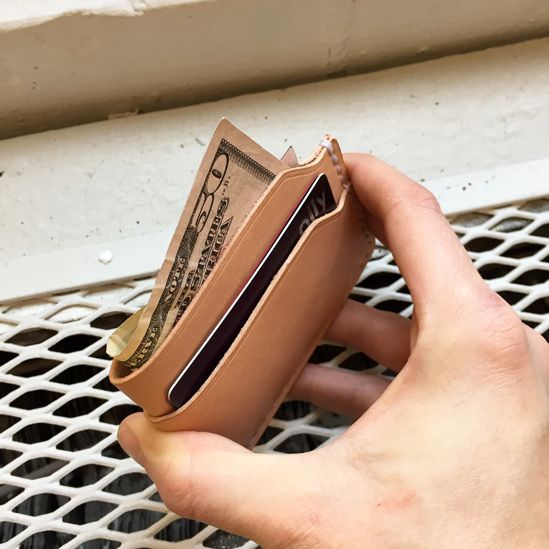 Folded Front Pocket Wallet Acrylic Template Set - Image 3