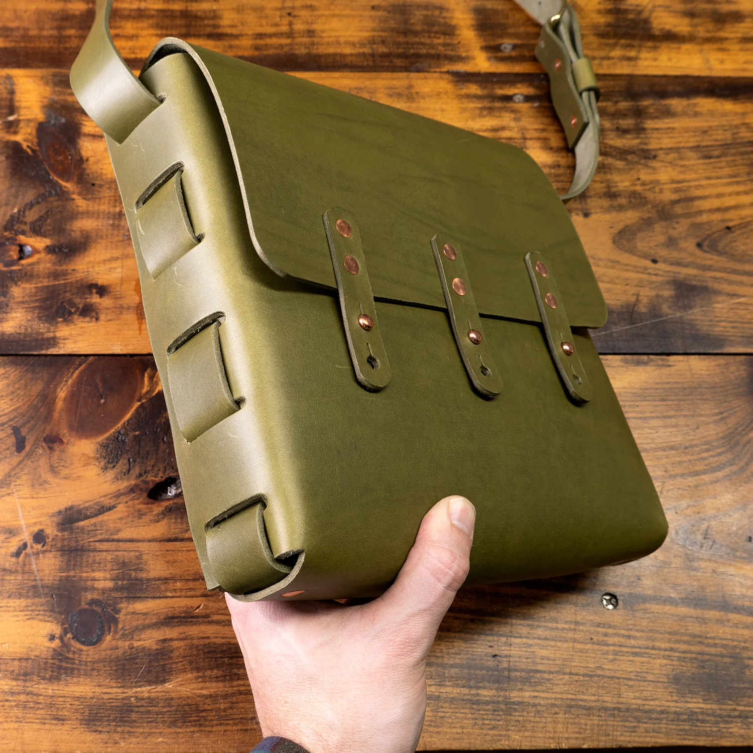 Laced Utility Satchel Acrylic Template Set - Image 3
