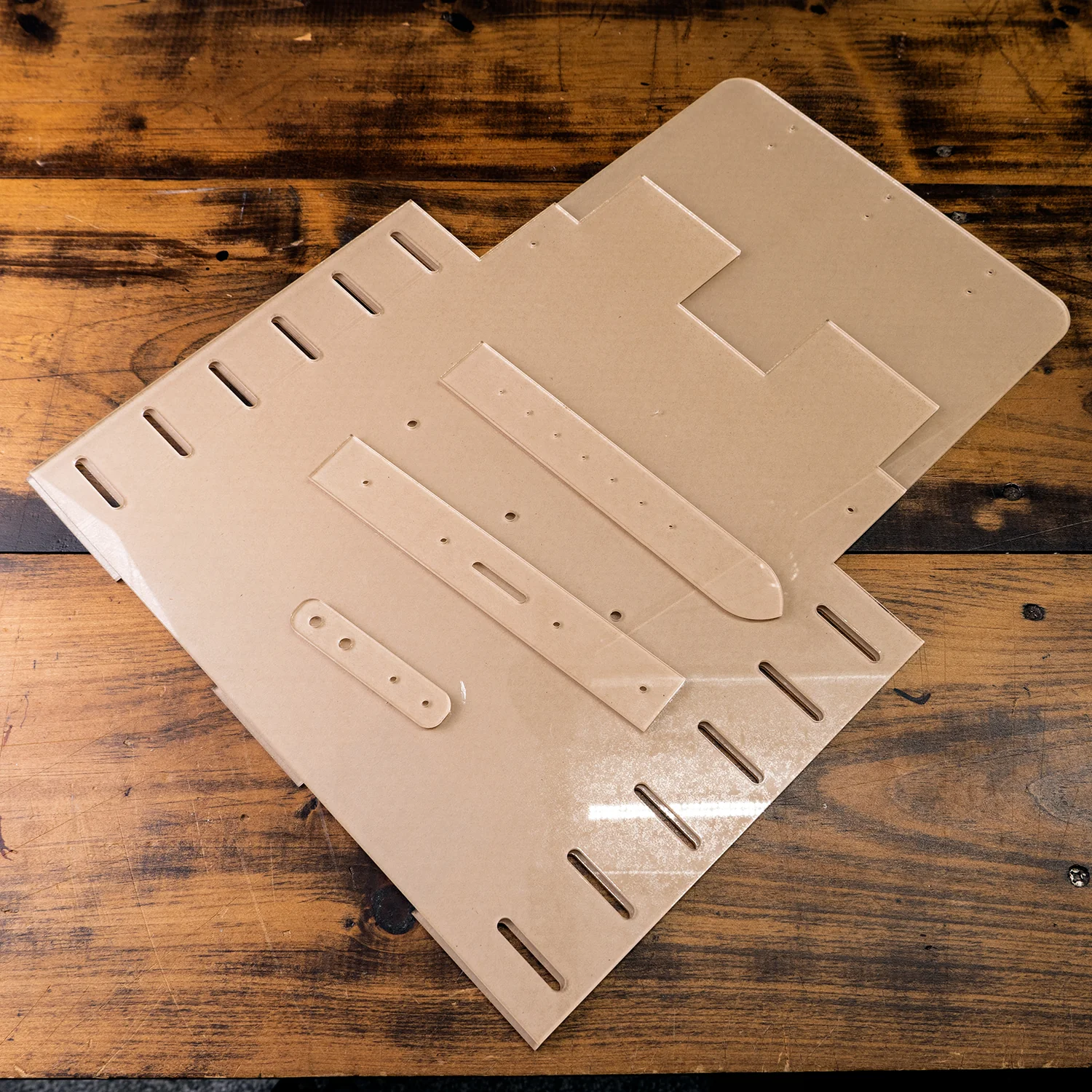 Laced Utility Satchel Acrylic Template Set - Image 6