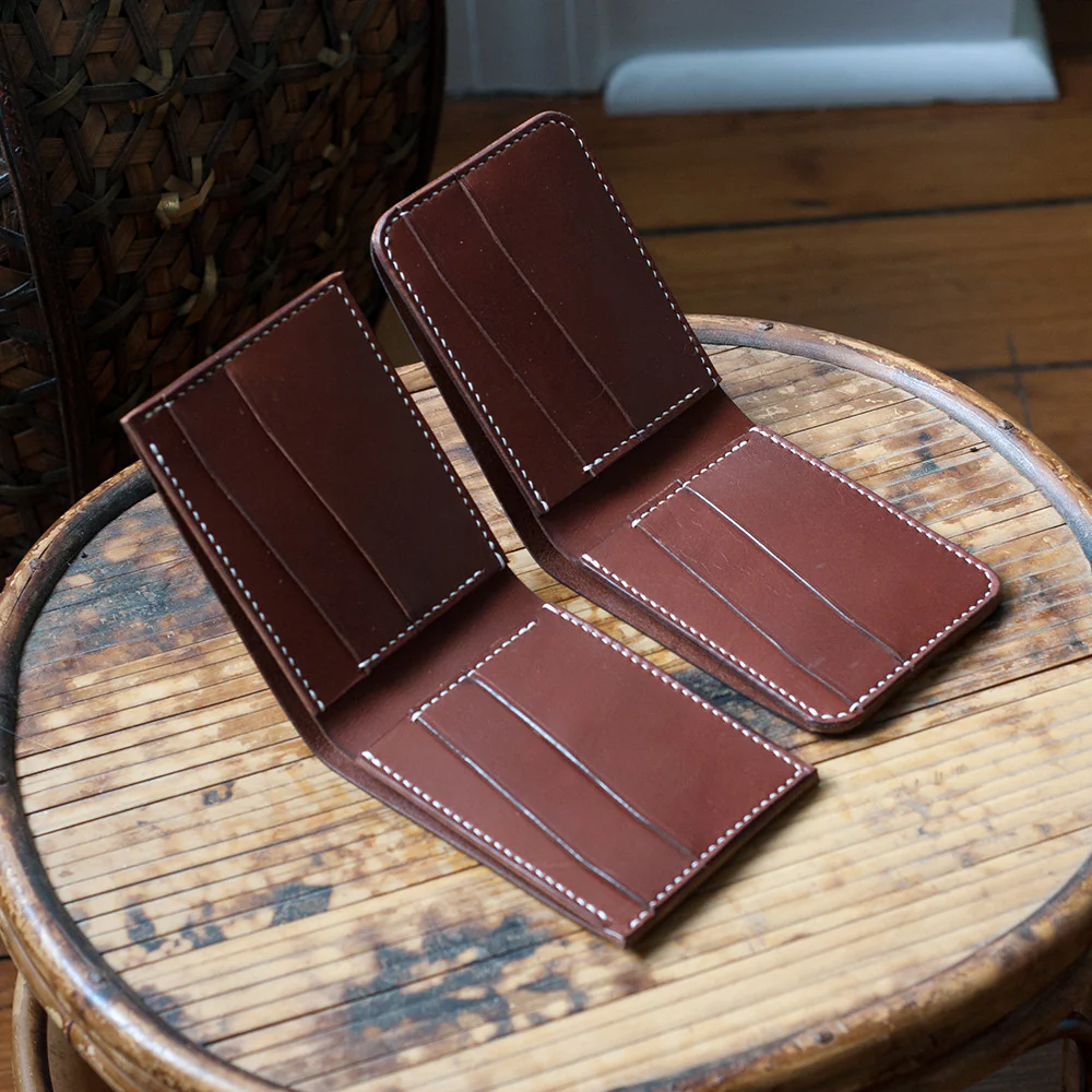 Leather Bi-Fold Wallet Acrylic Template Set (Slanted Slots) - Image 2