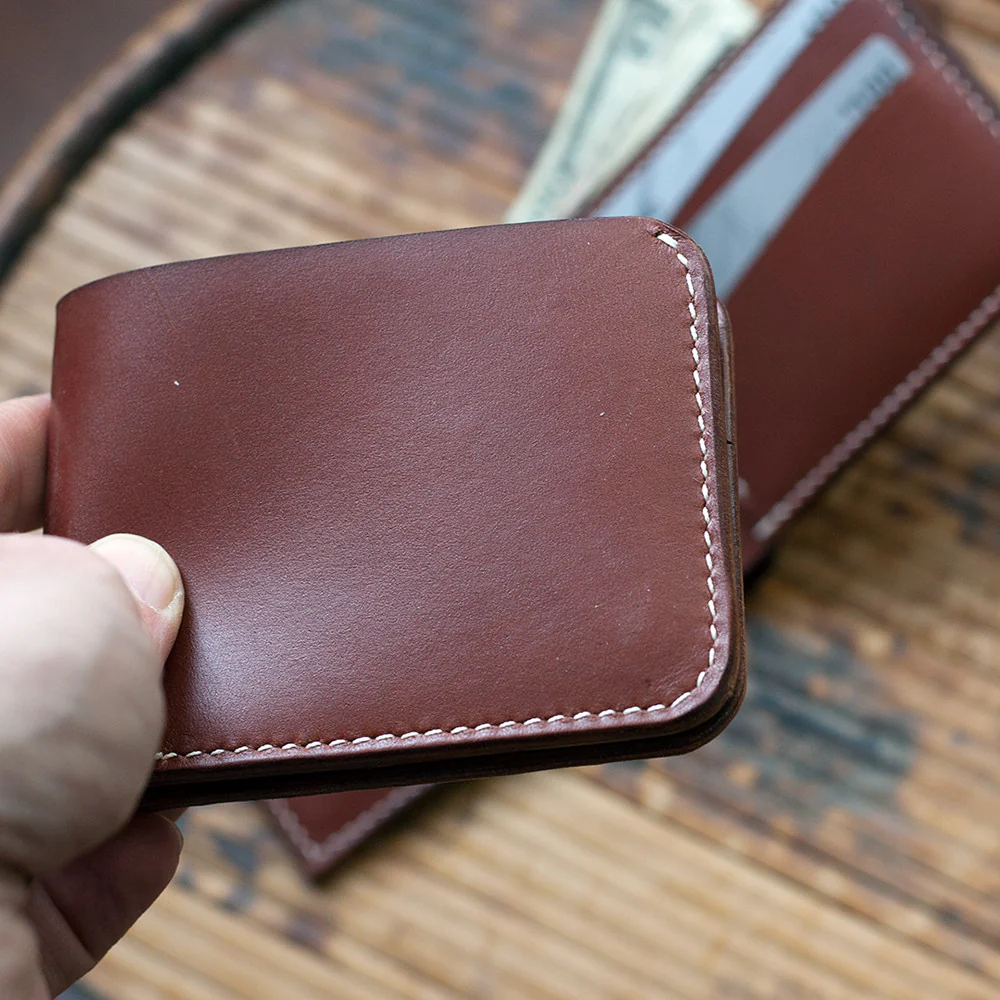 Leather Bi-Fold Wallet Acrylic Template Set (Slanted Slots) - Image 4