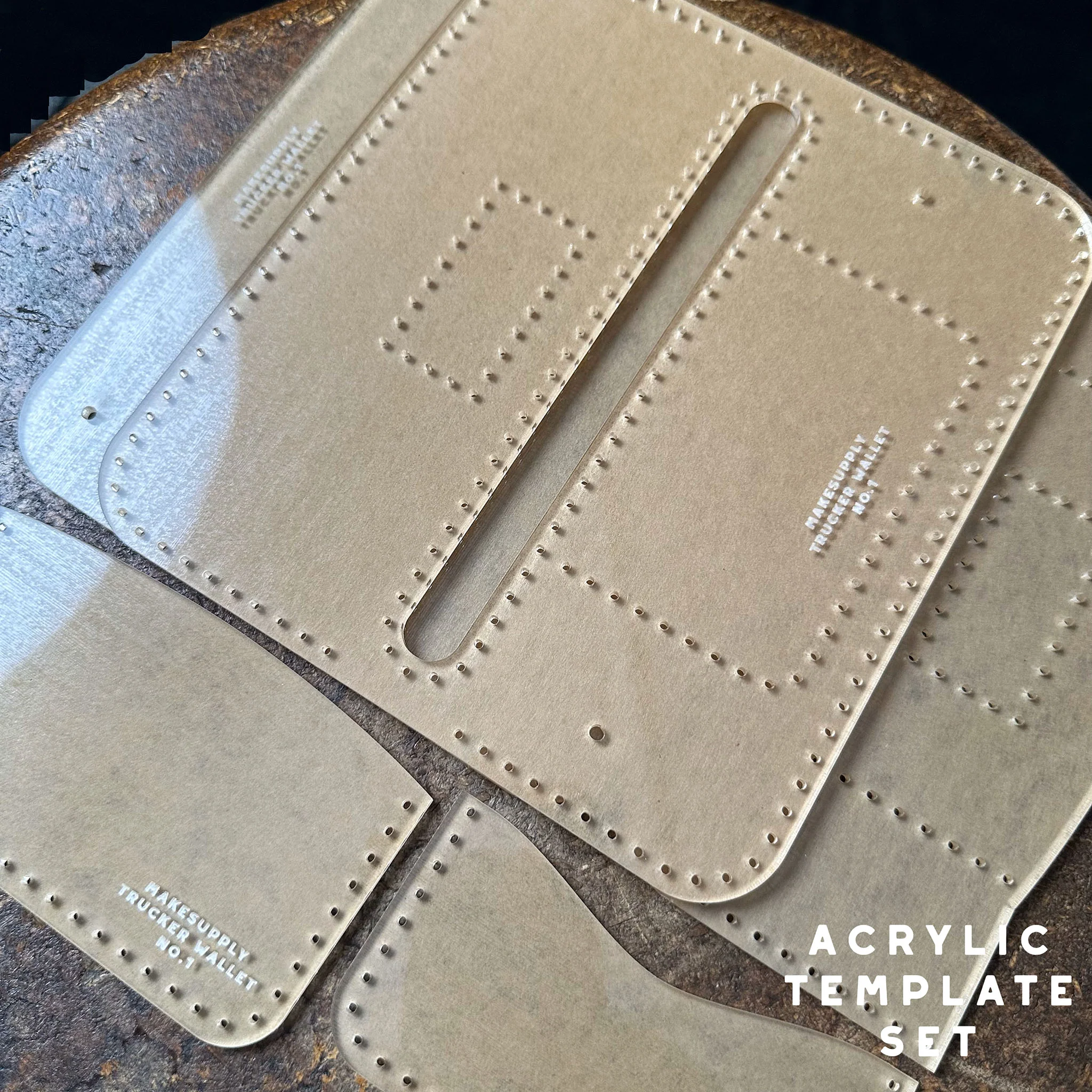 Trucker Wallet No. 1 Template Set - Image 8