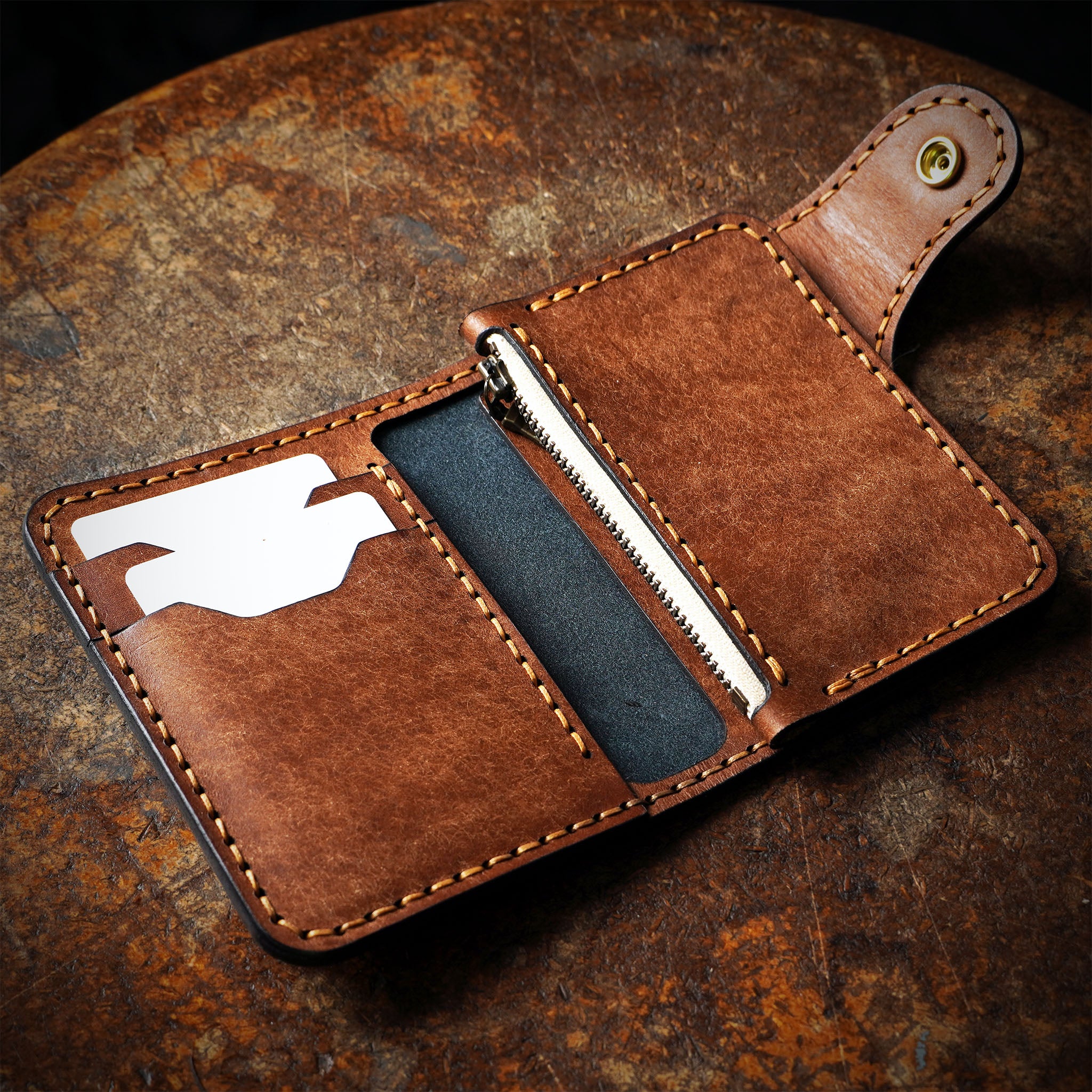 Vertical Bi-Fold Wallet No. 2 Template Set - Image 2